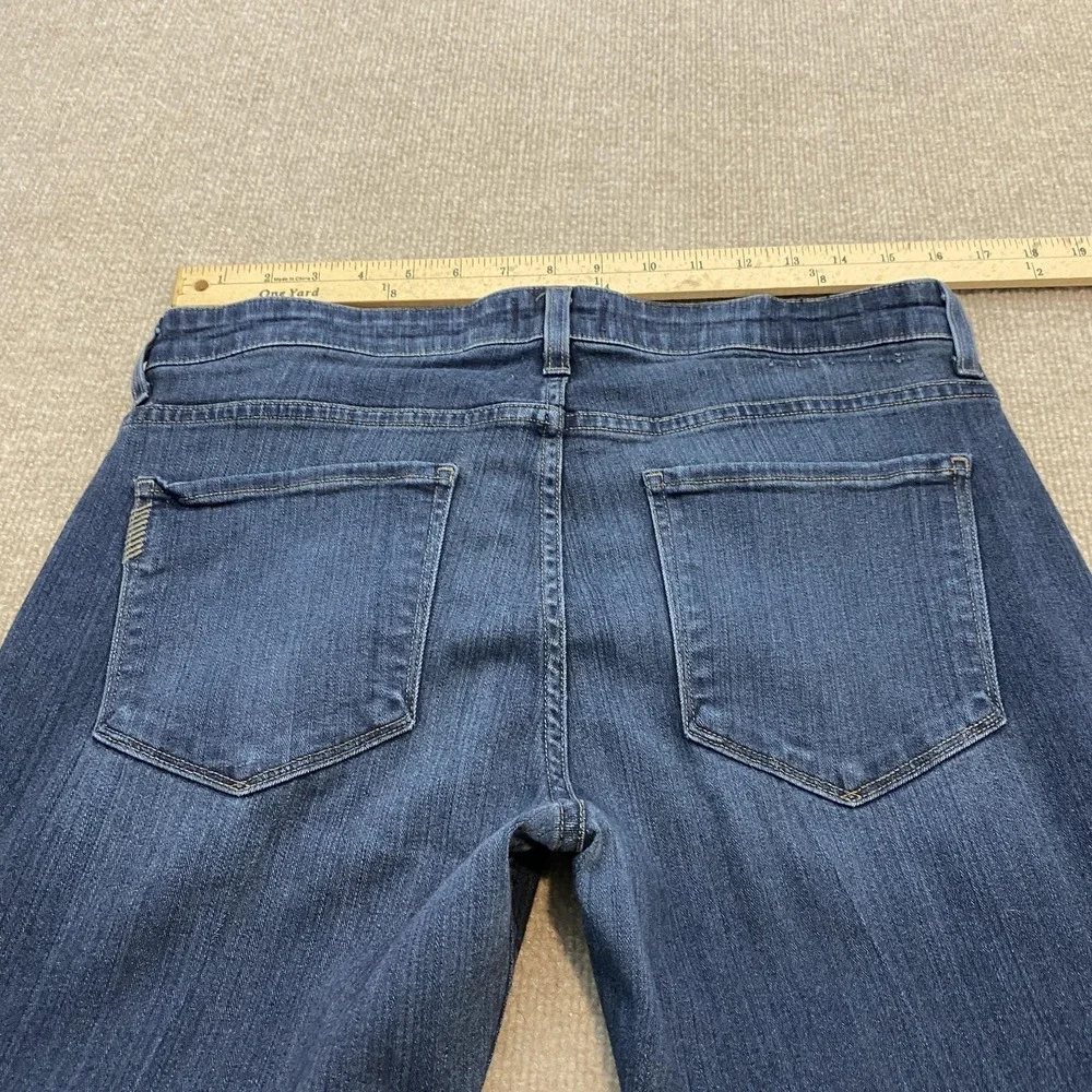 Paige Federal Jeans Mens 32x29 Blue Dark Wash Slim Straight‎ Stretch Denim